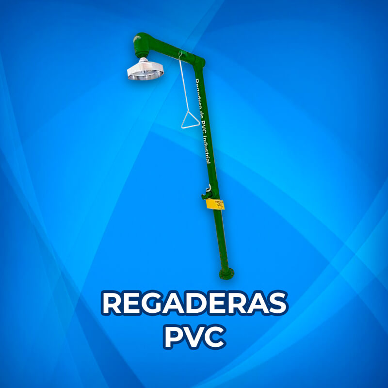 REGADERAS PVC