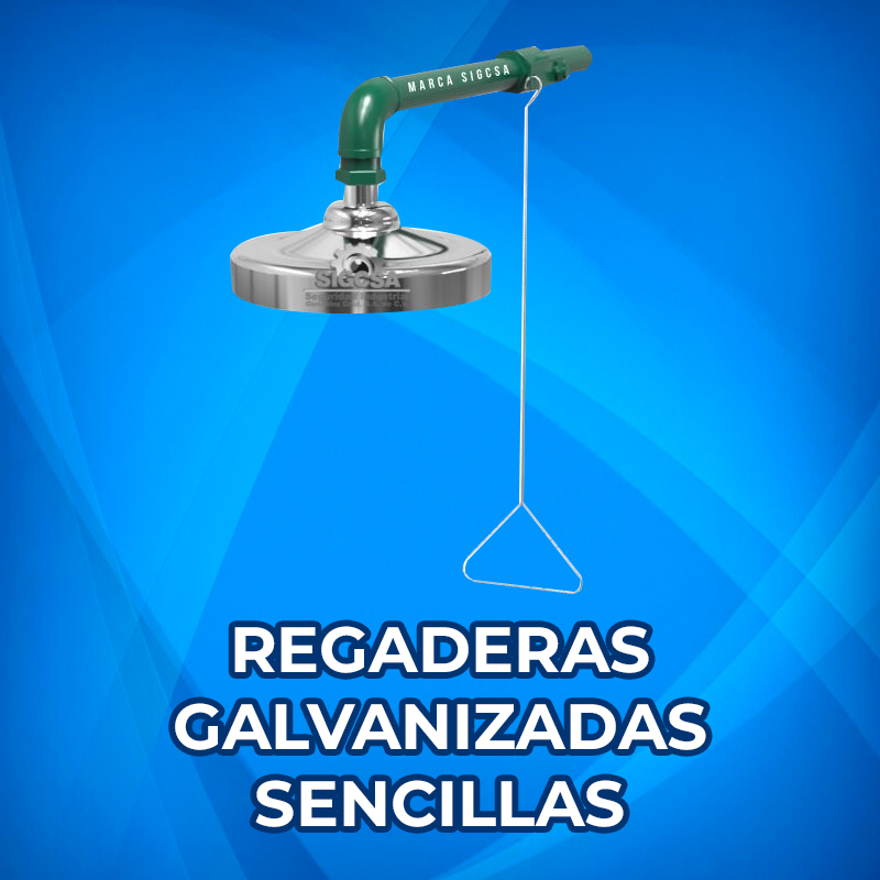 REGADERAS SENCILLAS